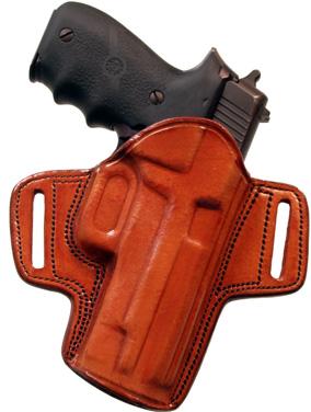 Tagua Gunleather Open Top Belt Holster for S&W M&P 9/357/40 Brown Right Hand - Tagua