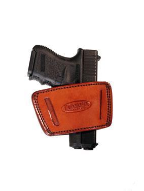 TAGUA INSIDE WAISTBAND BROWN SMALL LEATHER HOLSTER - Tagua