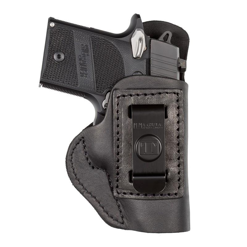 Tagua Gunleather Super Soft IWB Holster Fits Ruger LCR Black RH - Tagua