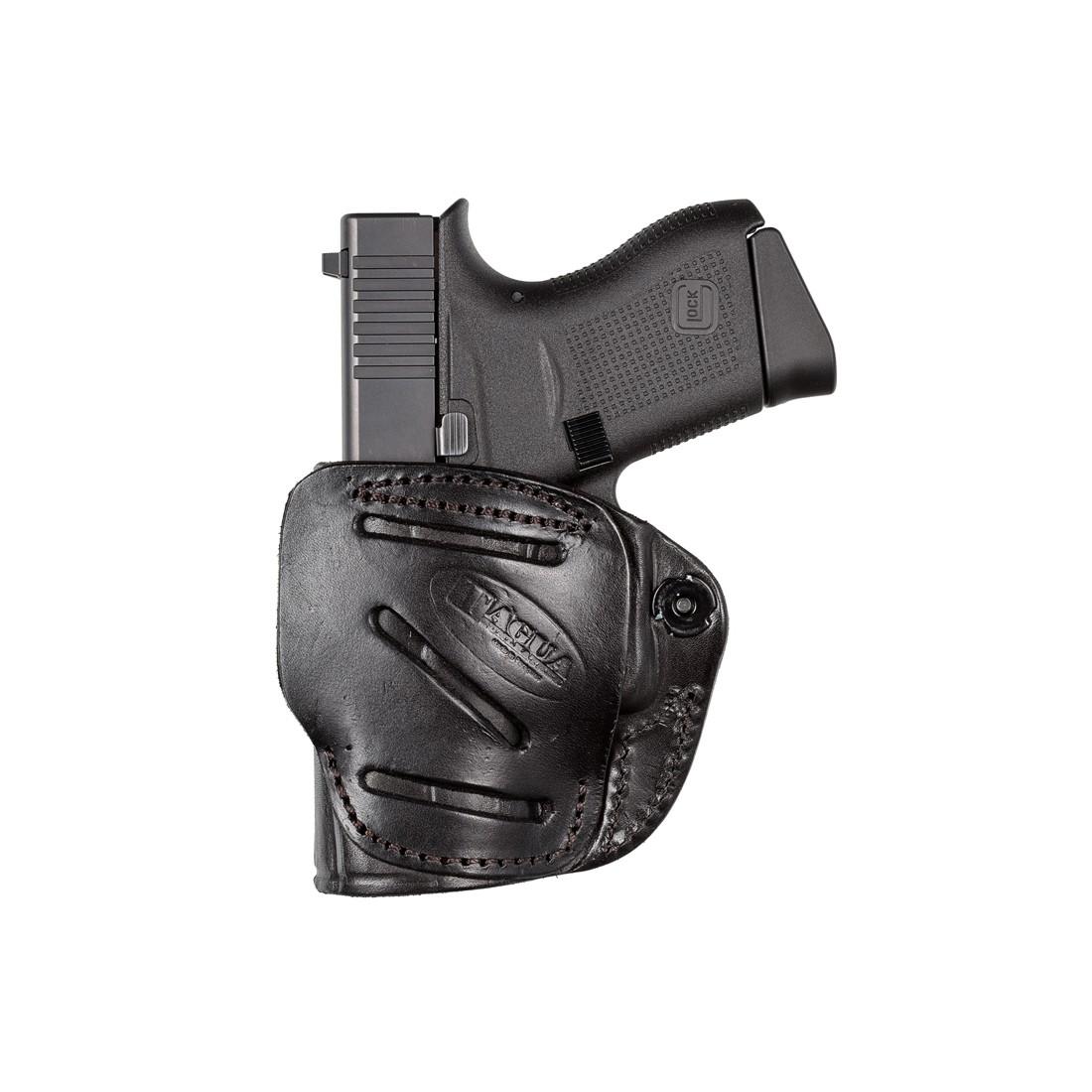 TX 1836 by Tagua FOR S&W J Frame / Ruger LCR / Bodyguard 38-Black-R/H - Tagua