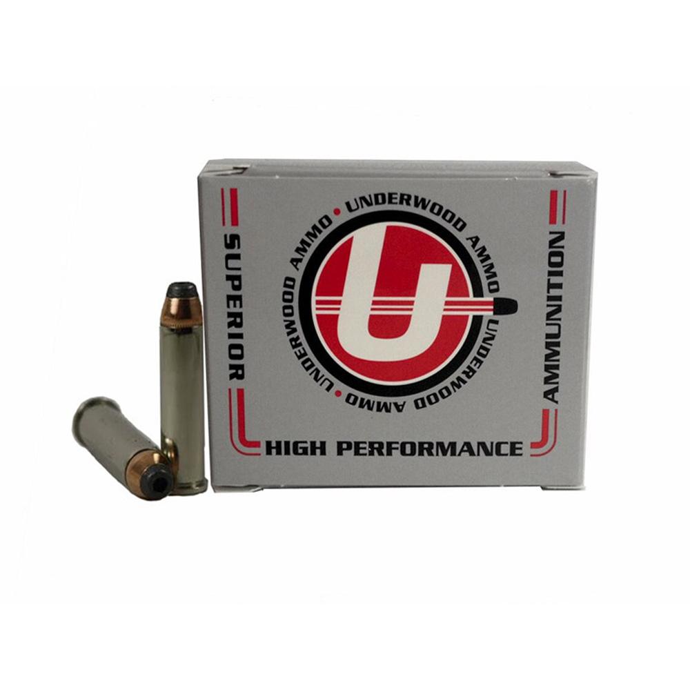 Underwood Ammo Handgun Ammunition 357 Mag 158gr JHP 1500 fps 20/ct - Underwood Ammo