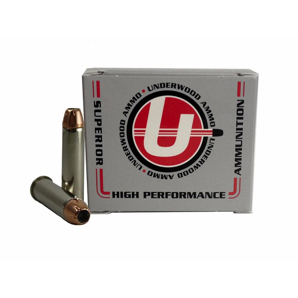 Underwood Ammo XTP Jacketed Hollow Point Handgun Ammunition 357 Mag 158gr JHP 1500 fps 20/ct - Underwood Ammo