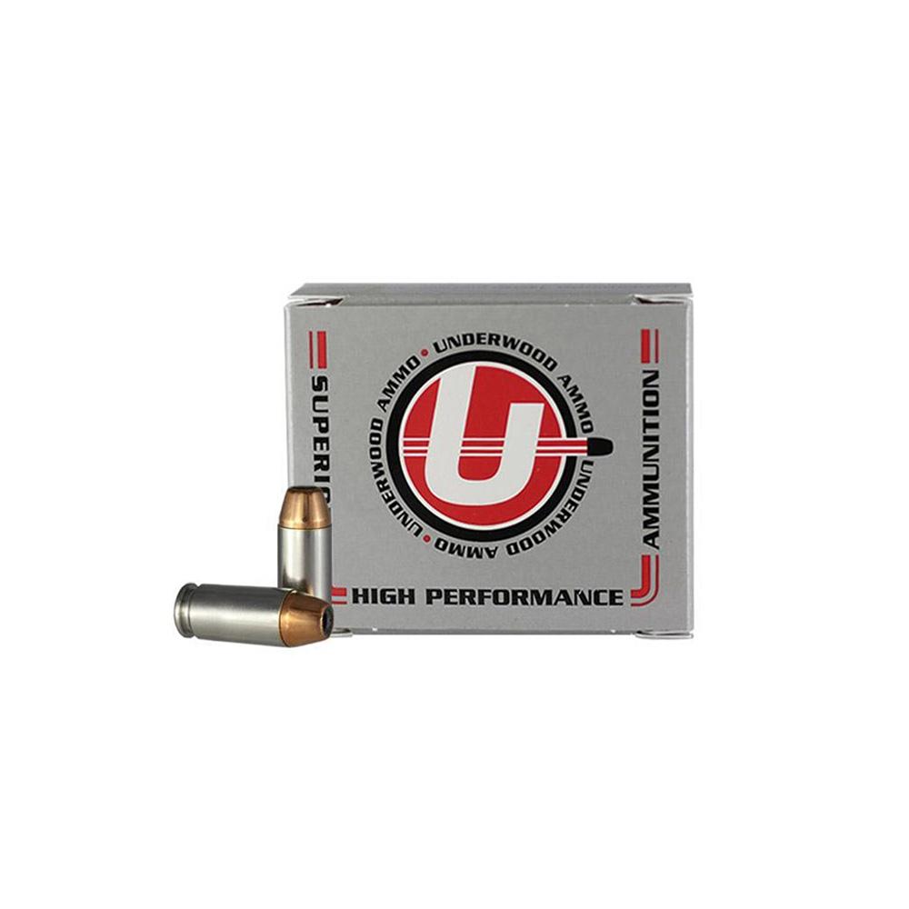 Underwood Ammo Handgun Ammunition 40 S&W 200gr JHP 950 fps 20/ct - Underwood Ammo