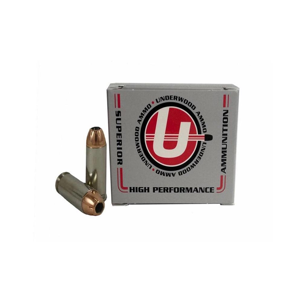 Underwood Ammo XTP Jacketed Hollow Point Handgun Ammunition 10mm Auto 180gr JHP 1300 fps 20/ct - Underwood Ammo