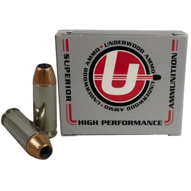 Underwood Ammo Bonded Jacketed Hollow Point Handgun Ammunition 10mm Auto 180gr JHP 1300 fps 20/ct - Underwood Ammo