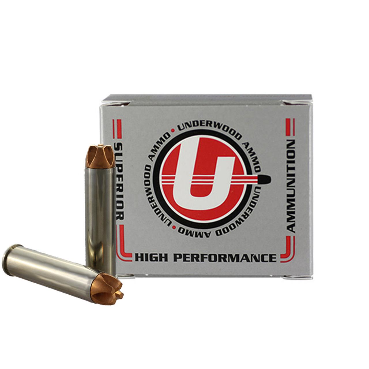 Underwood Ammo Xtreme Penetrator  Handgun Ammunition .460 S&W Mag 250gr Solid Monolithic 2000 fps 20/ct - Underwood Ammo