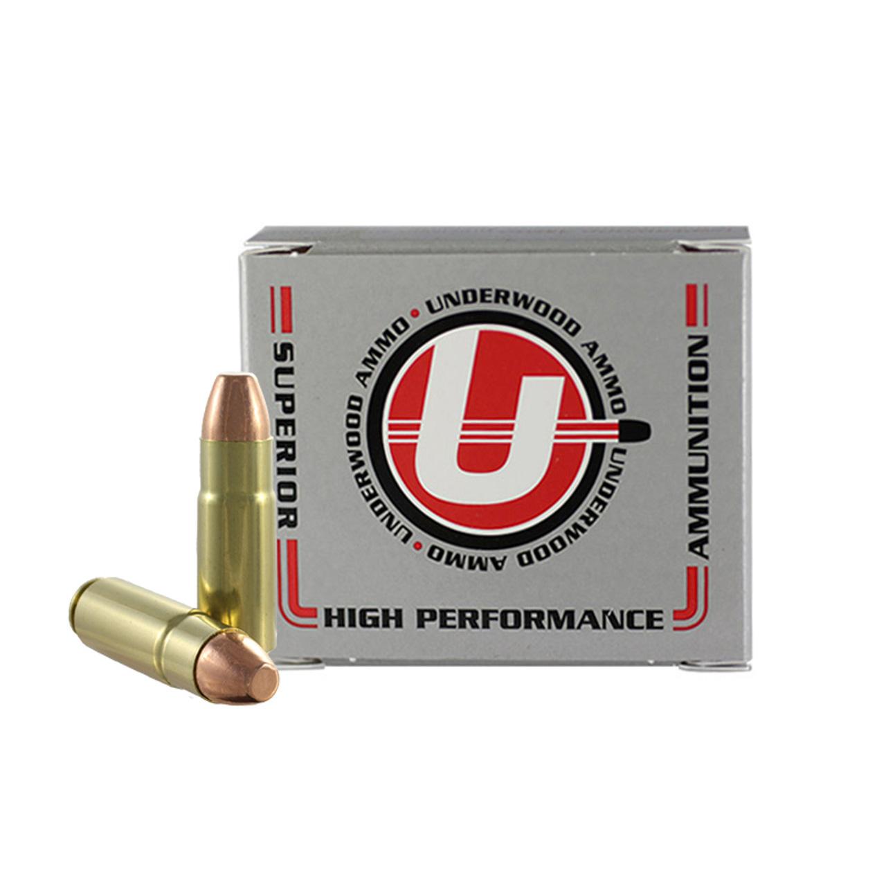 Underwood Ammo Rifle Ammuntion 458 SOCOM 350gr FMJ 2116 fps 20/ct - Underwood Ammo