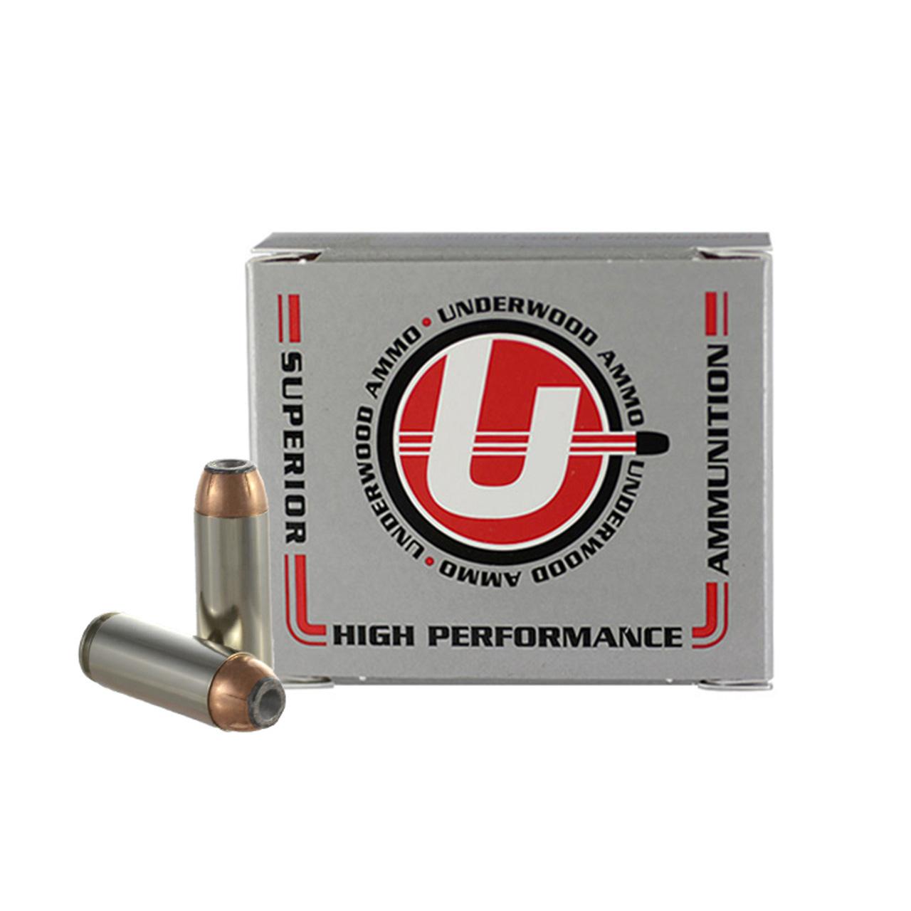 Underwood Ammo Handgun Ammunition .50 AE 325gr JHP 1475 fps 20/ct - Underwood Ammo