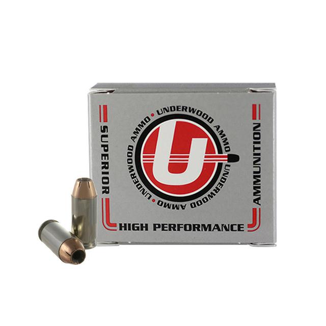 Underwood Hunting & Self Defense Handgun Ammunition .460 Rowland 185gr JHP 20/ct - Underwood Ammo