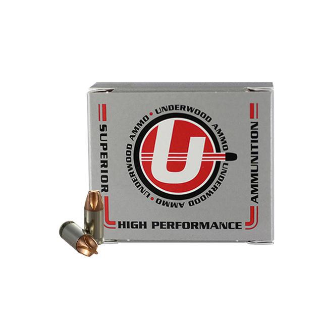 Underwood Xtreme Defender Hunting & Self Defense Handgun Ammunition .380 ACP(+P) 68gr Solid 1400 fps 20/ct - Underwood Ammo