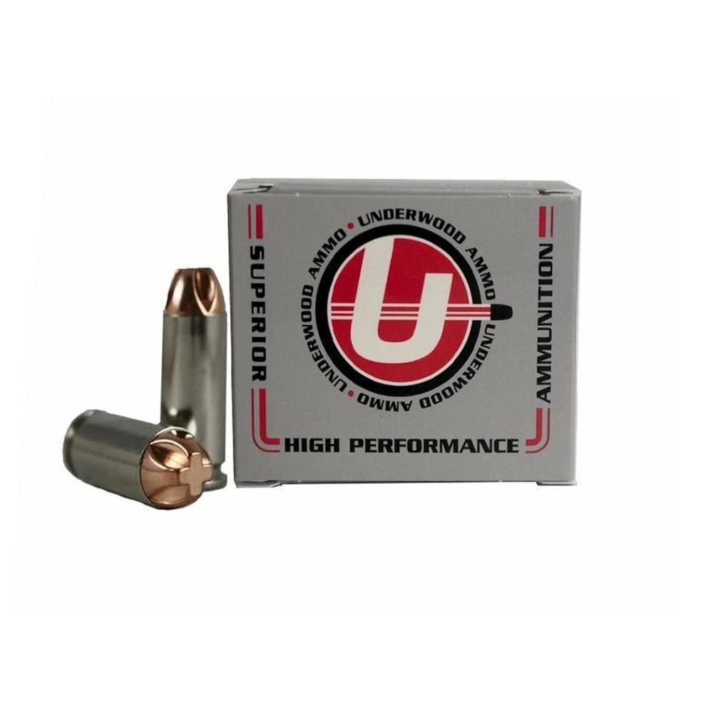 Underwood Ammo Xtreme Penetrator Handgun Ammunition 10mm Auto140 gr Solid 1500 fps 20/ct - Underwood Ammo