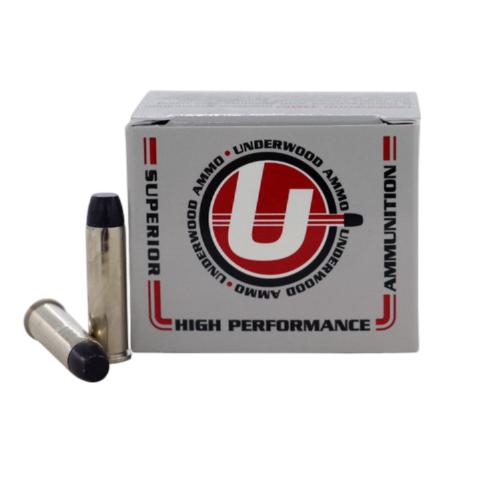 Underwood Ammo Lead Flat Nose Gas Check Handgun Ammunition 357 Mag 180gr LFN 784 fps 20/ct - Underwood Ammo