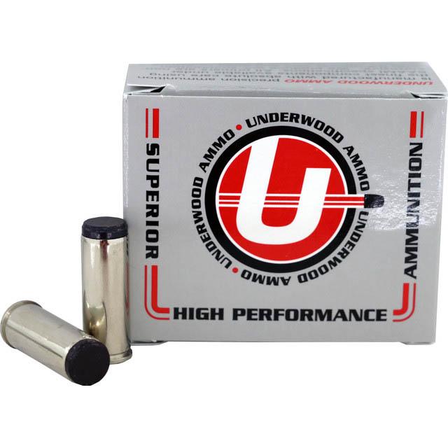 Underwood Ammo Hard Cast Wadcutter Handgun Ammunition 45 Colt 225gr LWC 1050 fps 20/ct - Underwood Ammo