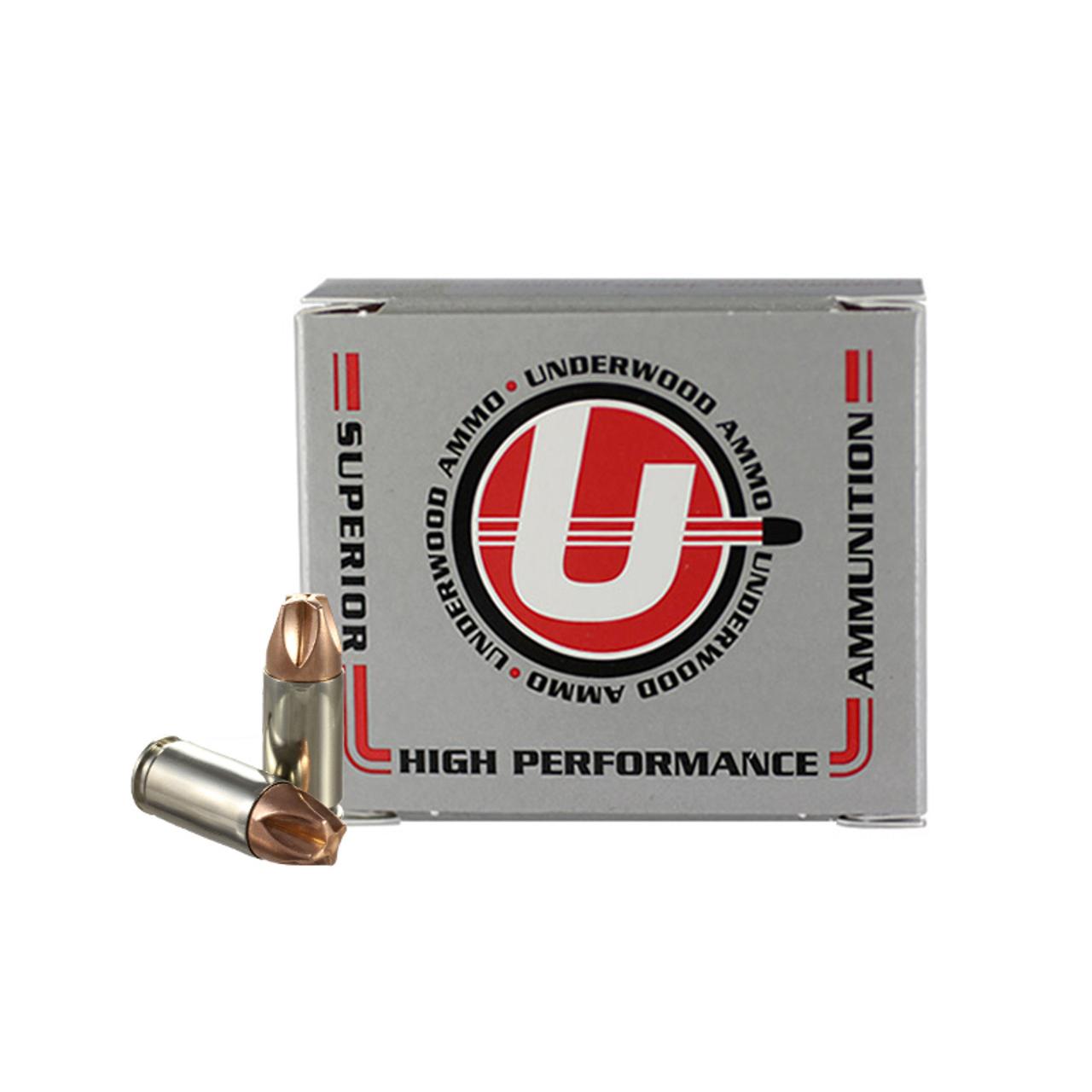 Underwood Xtreme Defender Handgun Ammunition 9mm Luger 90gr Solid 1400 fps 20/RD - Underwood Ammo