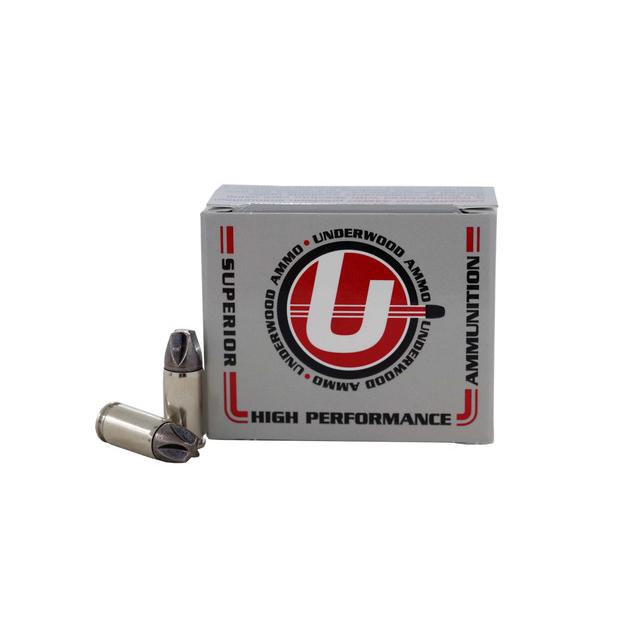 Underwood Hunting & Self Defense Handgun Ammunition 9mm Luger(+P) 90gr 1475 fps 20/ct - Underwood Ammo