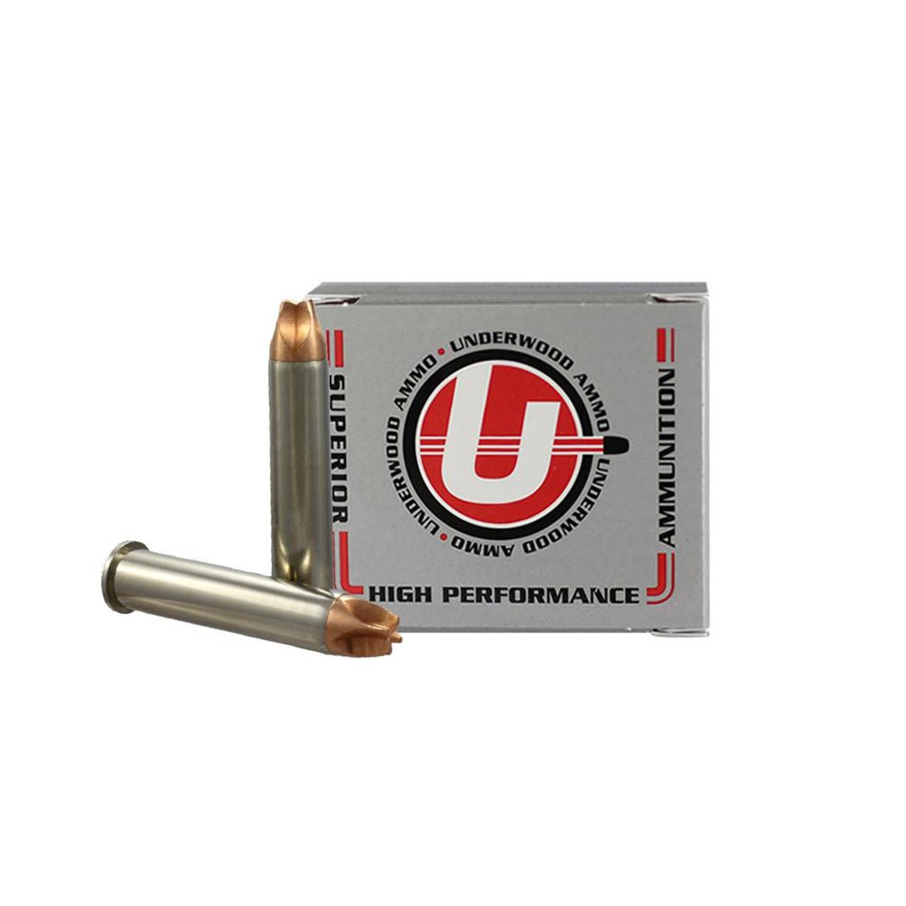 Underwood Ammo Xtreme Hunter Rifle Ammunition .45-70 Govt 325gr Monolithic Solid 2030 fps 20/ct - Underwood Ammo