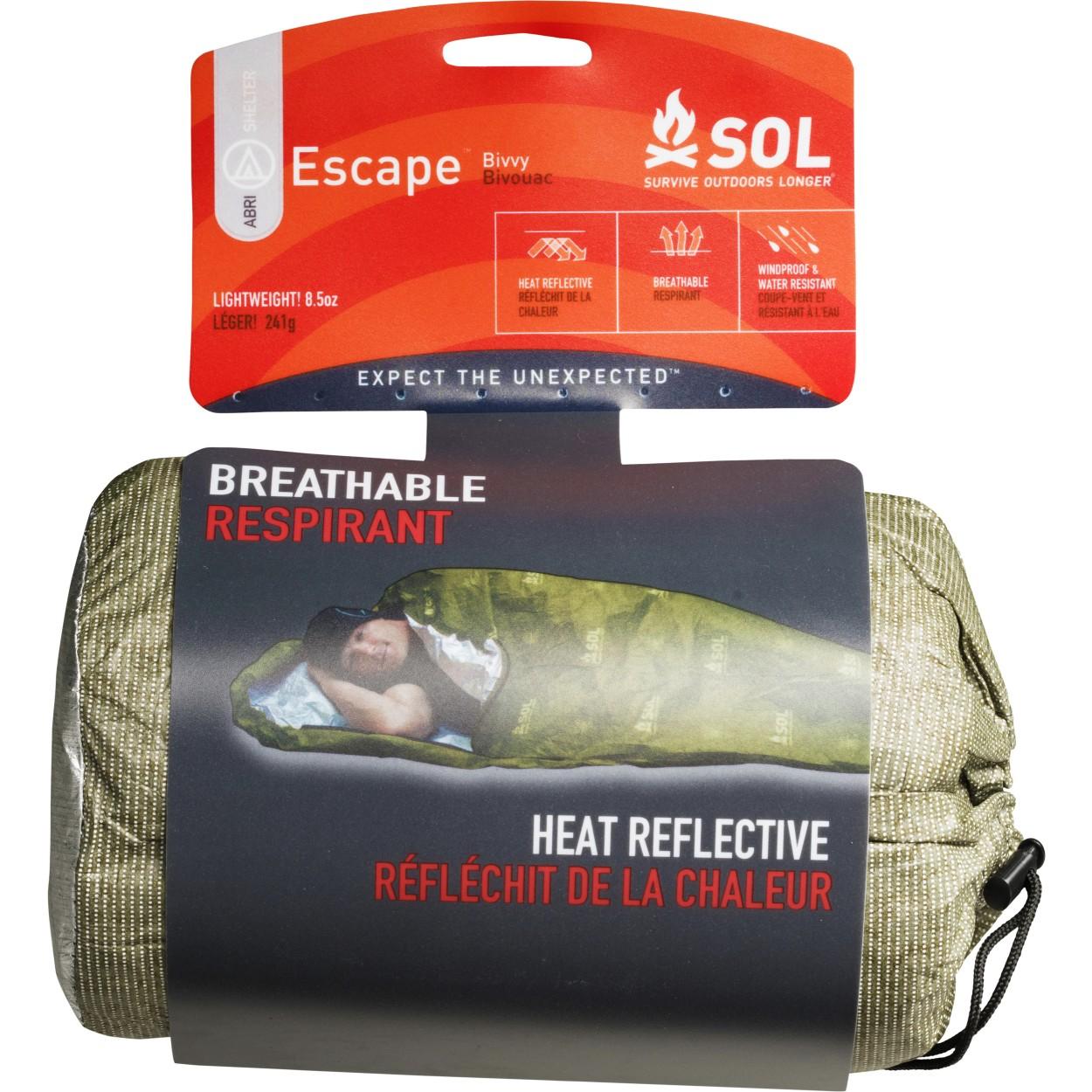 Ready Brands Survive Outdoors Longer Escape Bivvy-OD Green - Ready Brands