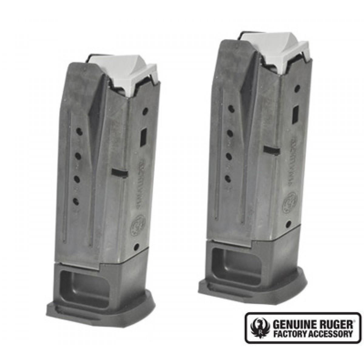 RUGER SECURITY 9 9MM LUGER 10RD MAGAZINE 2 PACK - Ruger