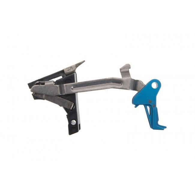 CMC Triggers 9mm Glock Gen 4 Flat Trigger Assembly - Blue - CMC Triggers