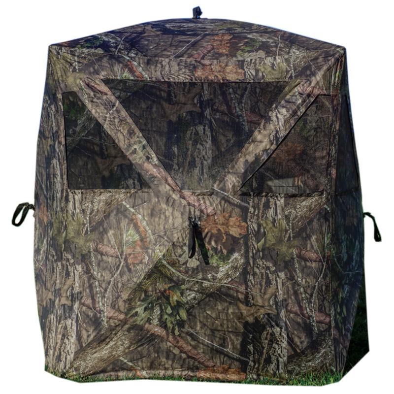 Rhino Blinds R-100 Mossy Oak Break Up Country Blind - 2-Person - Rhino Blinds