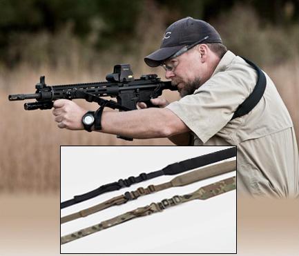 VTAC Wide Padded Sling, Black - Viking Tactics