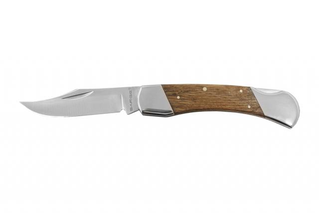 Sarge Knives Zebra - Zebrawood Lock Back - Sarge Knives