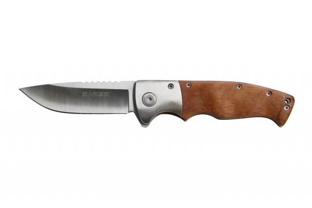 Sarge Knives Flash - Wooden Swift Assisted Folding Knife - 7-3/4" Overall Length - Sarge Knives