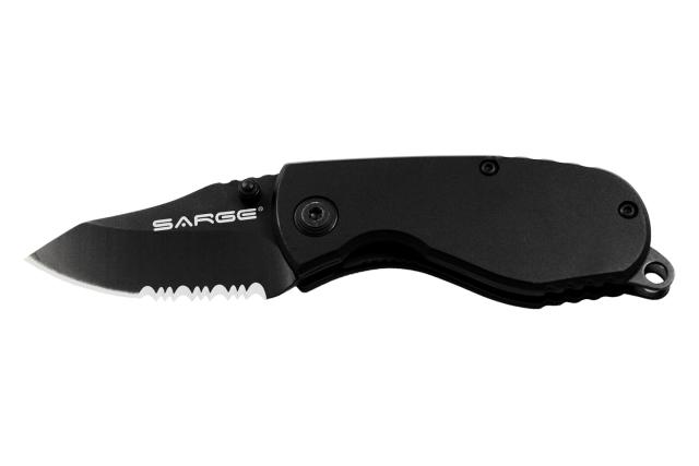 Sarge Knives Black Grunt - Compact-size Tactical Knife - Sarge Knives