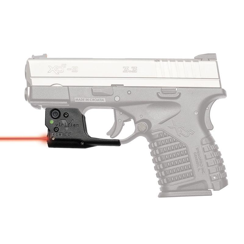 Viridian Reactor R5 Gen 2 Red Laser Sight for Springfield XDs 9/40/45 w/ECR w/Ambidextrous IWB Holster - Viridian Weapon Technologies