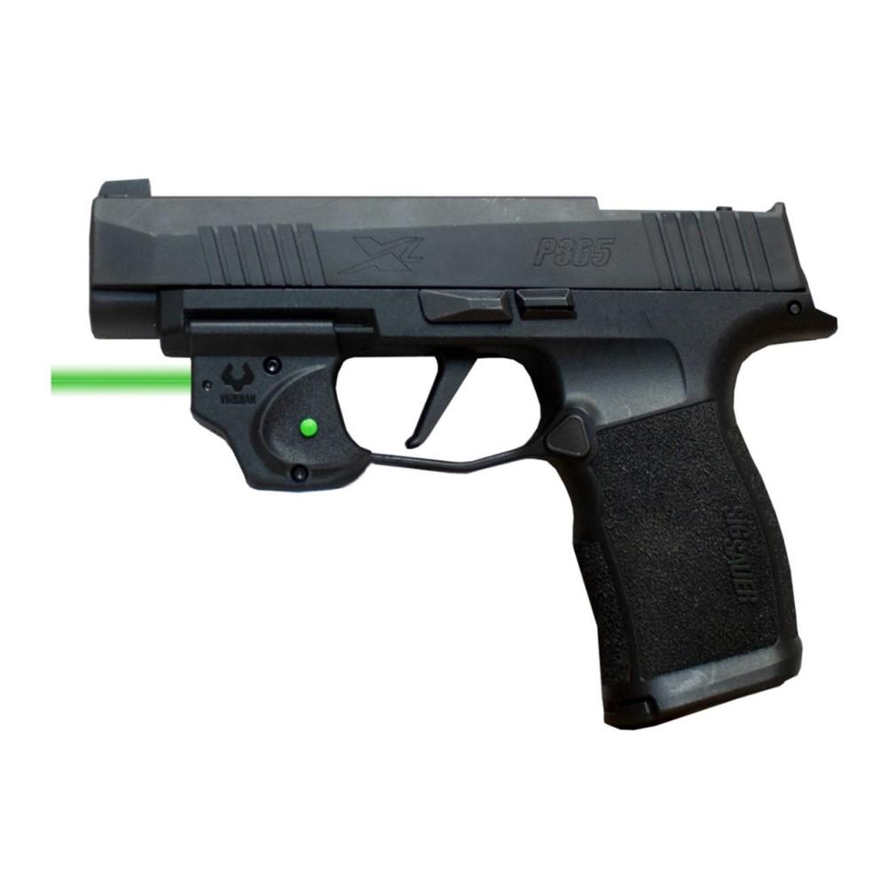 Viridian E Series Green Laser Black Sig P365 with Kydex IWB Holster Black RH - Viridian Weapon Technologies