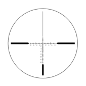 Viridian Serac Rifle Scope 6-24x50 30mm SFP Etched VFD-2 Black