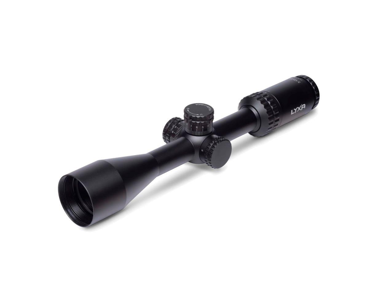 EXCLUSIVE Viridian LYXA Rifle Scope 3-12x44 1" SFP BDC MOA Non-Illum Black - Viridian Weapon Technologies