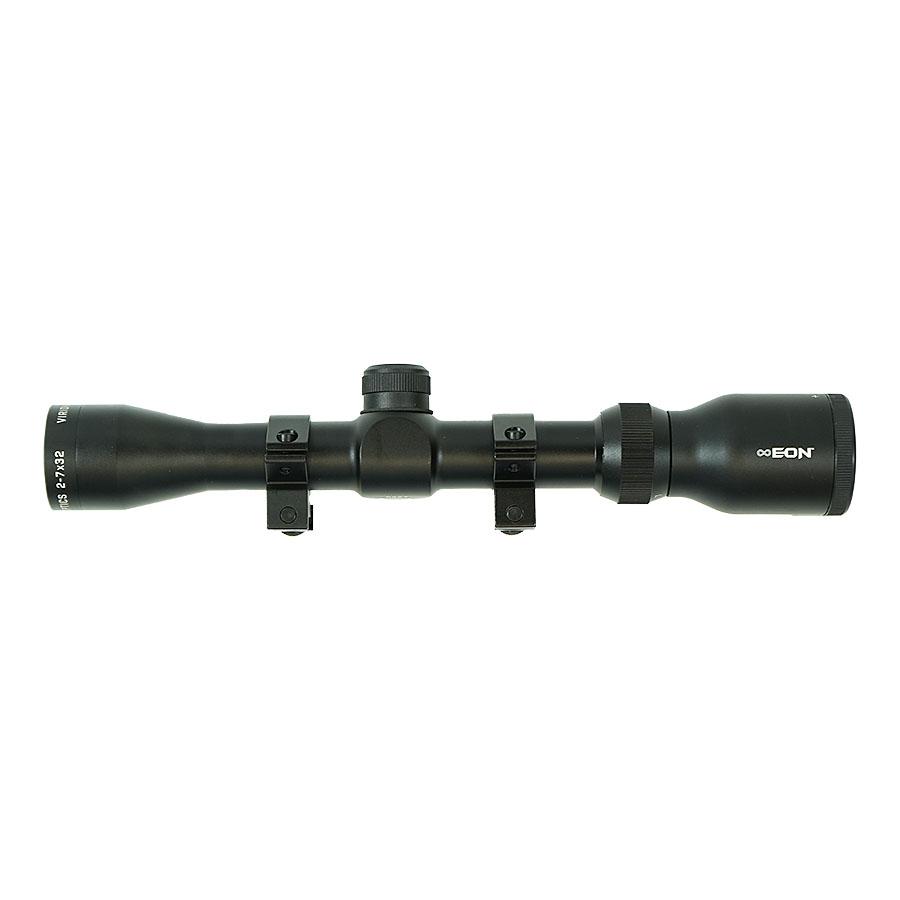 Viridian EON Rifle Scope 2-7x32 R4 Black with Rings Retail Box - Viridian Weapon Technologies