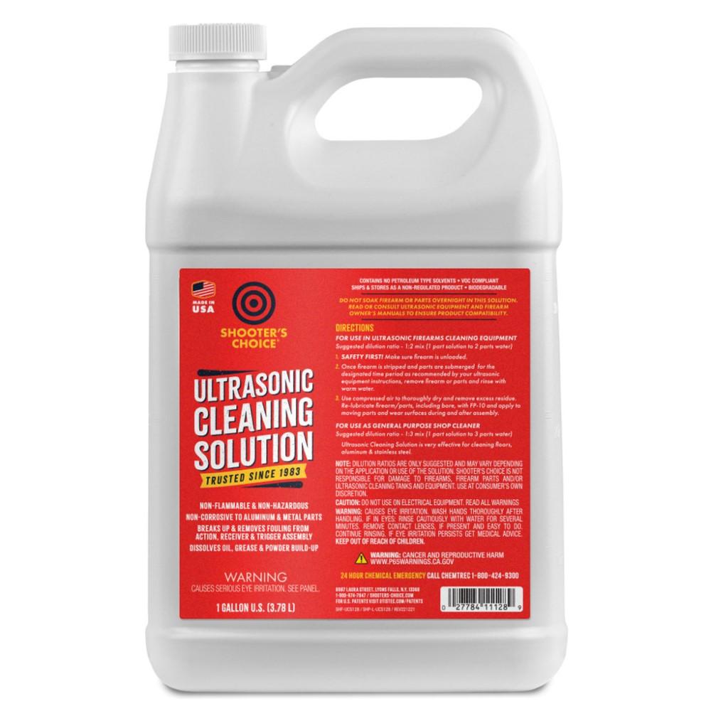 Shooters Choice Ultrasonic Clean Solution 1 Gal - Shooter's Choice