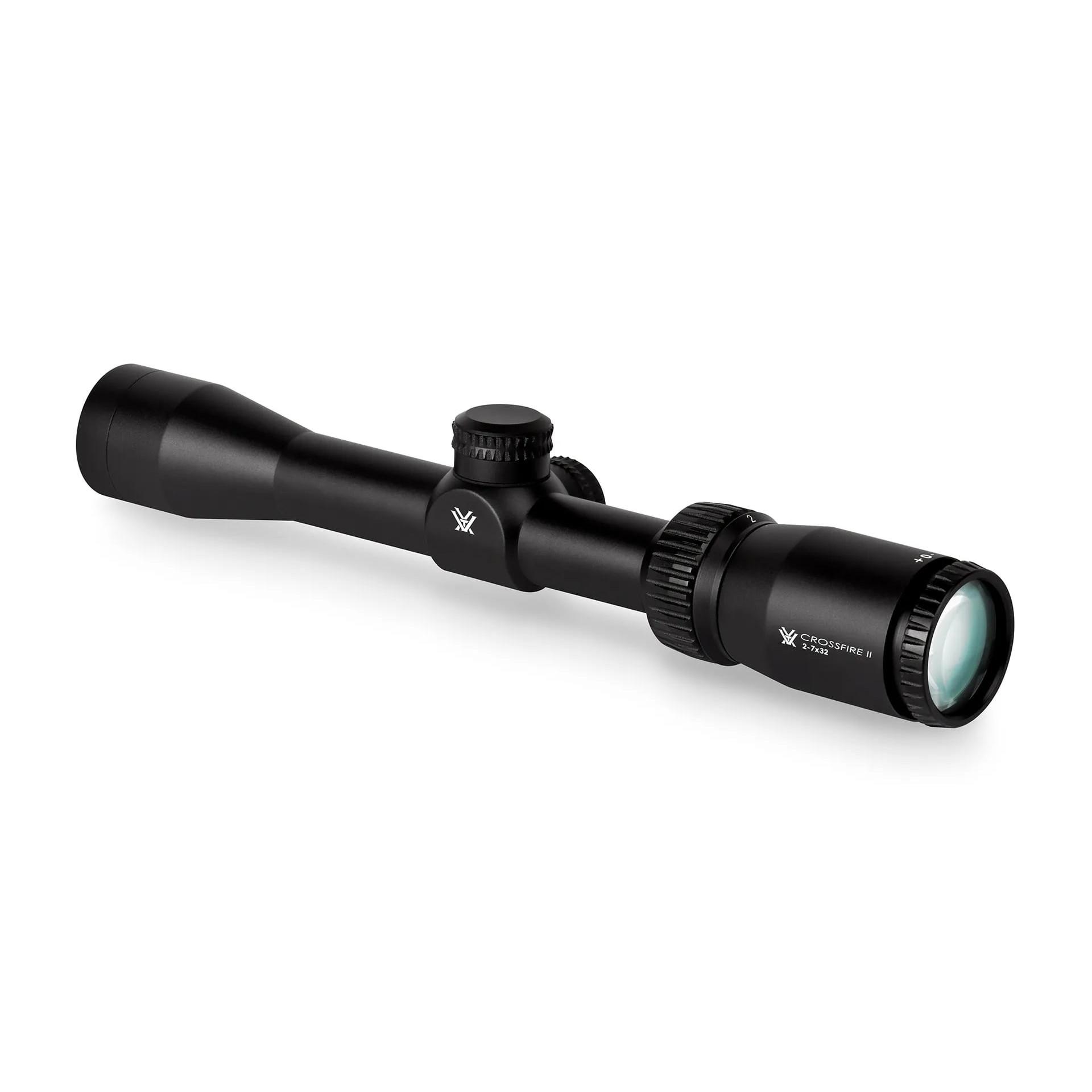 Vortex Crossfire II 2-7x32 Rifle Scope SFP V-Plex MOA Non Illuminated Black - Vortex