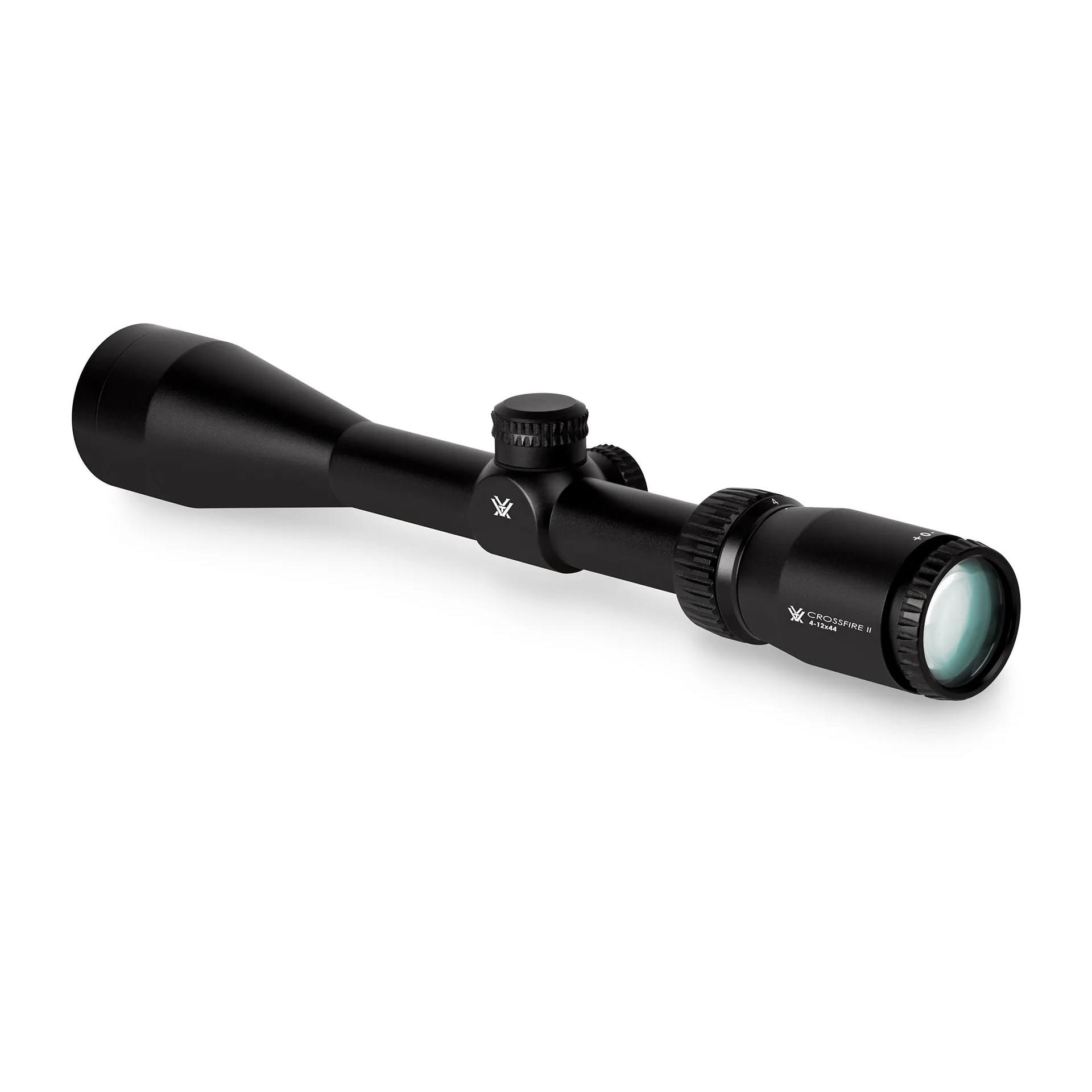 Vortex Crossfire II 4-12x44 Rifle Scope SFP V-Plex MOA Non Illuminated Black - Vortex