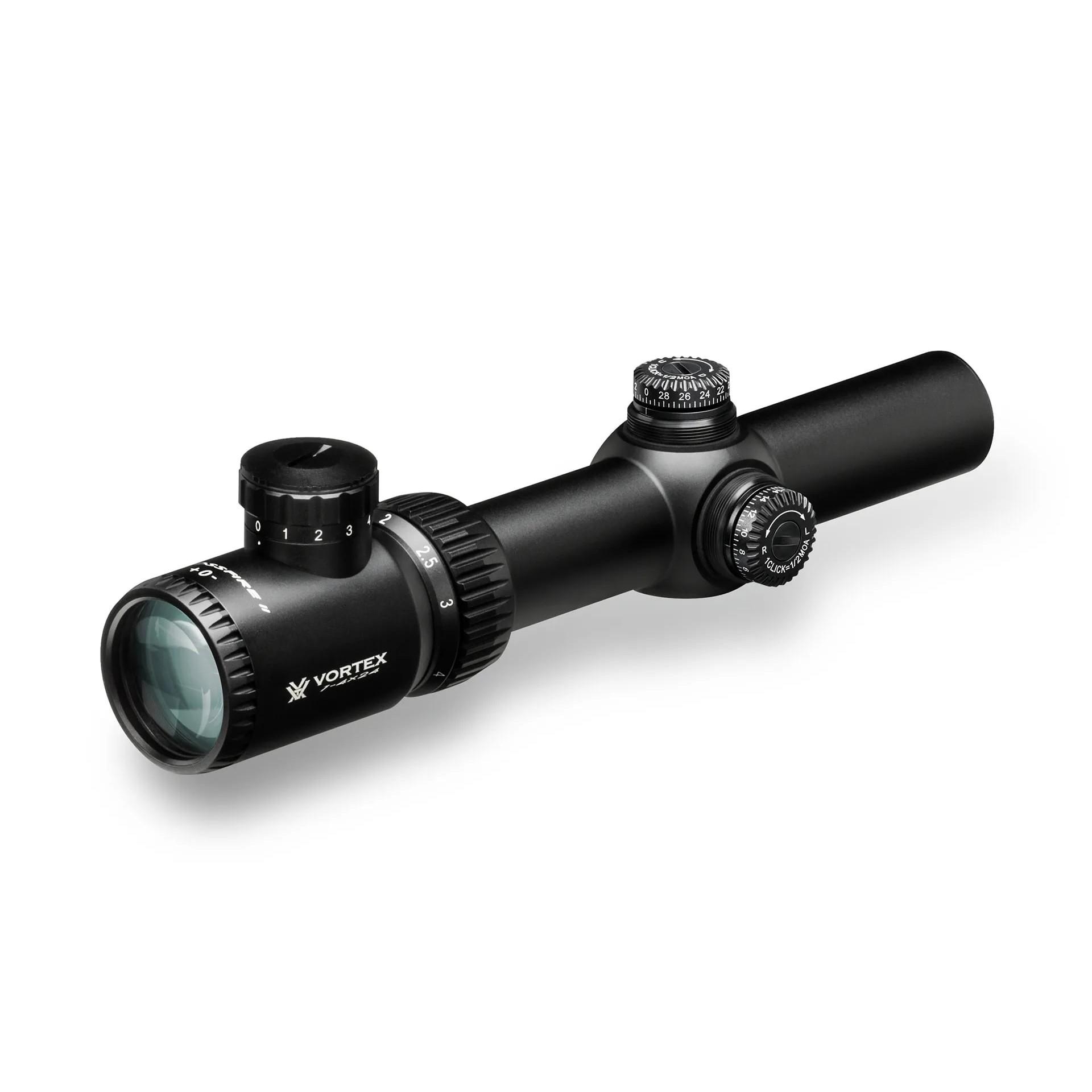 Vortex Crossfire II 1-4x50 Rifle Scope SFP Dead-Hold BDC MOA Non Illuminated Black - Vortex