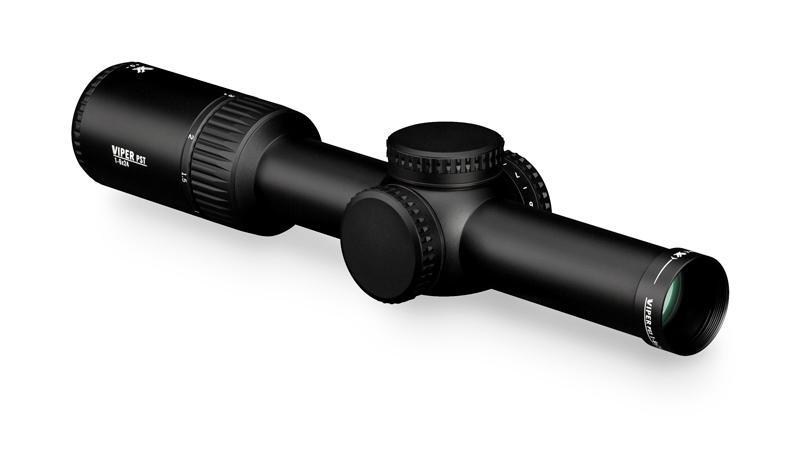 VORTEX Viper PST Gen II Rifle Scope - 1-6x24mm SFP VMR-2 MRAD Black - Vortex