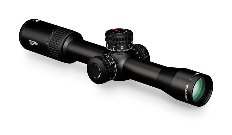 Vortex Viper PST Gen II Rifle Scope - 2-10x32mm FFP EBR-4 MRAD Black - Vortex