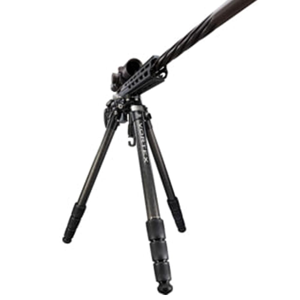 Vortex Radian Carbon Fiber Tripod Kit 7.8" - 64.3" with Leveling Head - Vortex