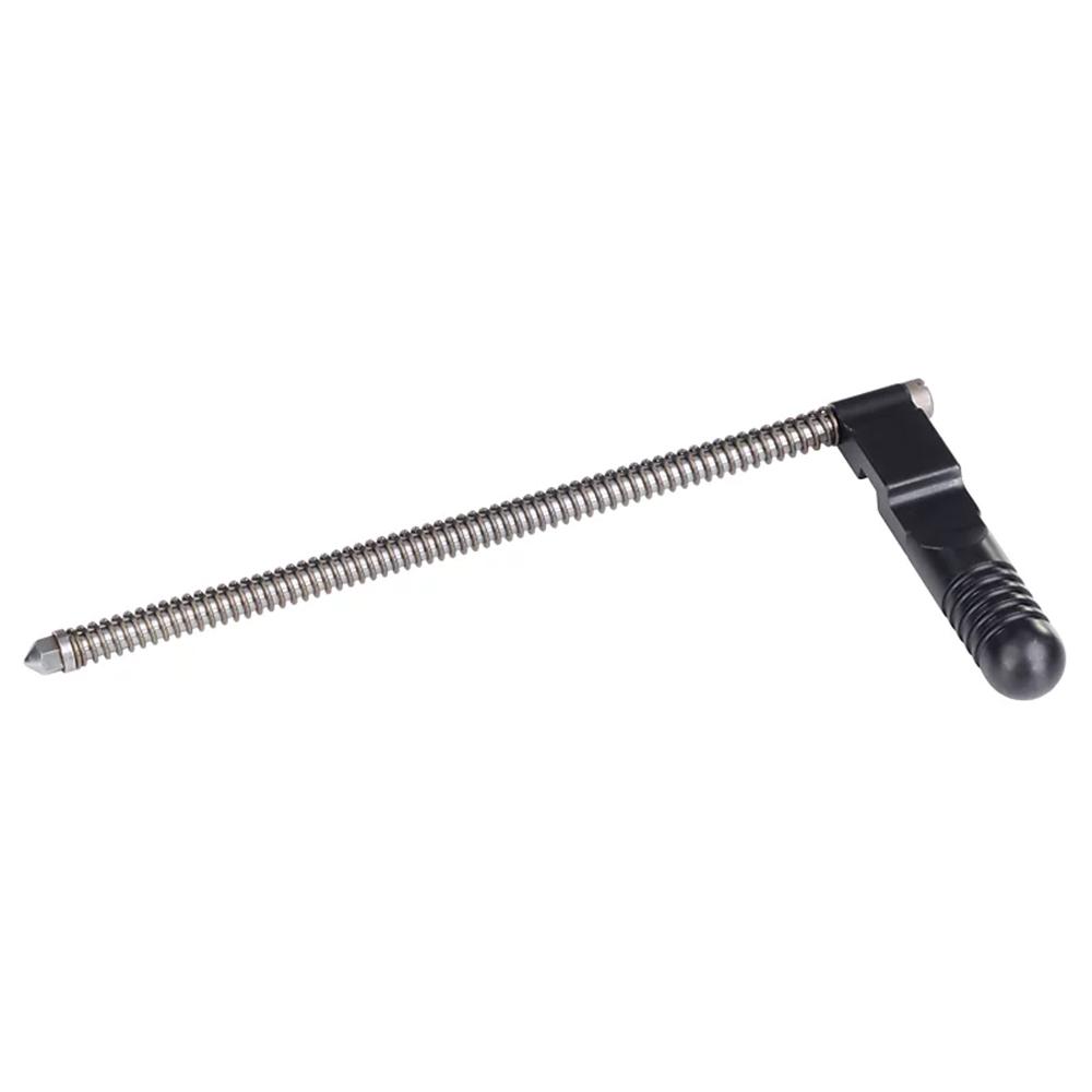 Volquartsen Extended Bolt Handle and Recoil Rod Assembly for 10/22 Black - Volquartsen