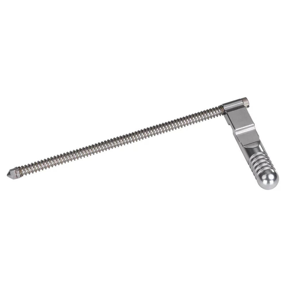 Volquartsen Extended Bolt Handle and Recoil Rod Assembly for 10/22 Silver - Volquartsen