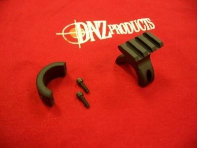 DNZ 1-Piece Freedom Reaper Picatinny Ring Rail Accessory Ring - 1" Black - DNZ