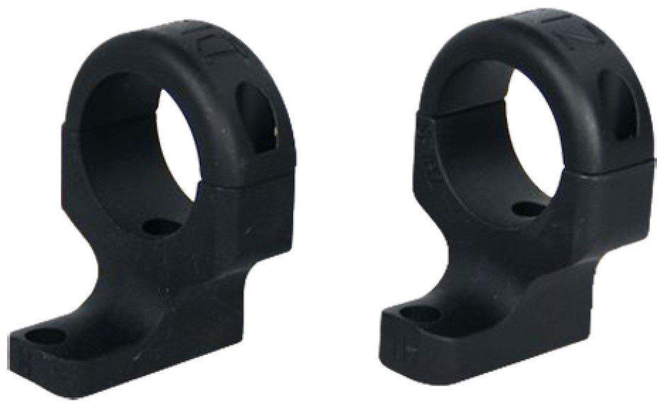 DNZ Hunt Masters 2-Piece Scope Mount (2 Screws) - Howa 1500, Mossberg 100ATR, 4x4, Weatherby Vanguard, Remington 700, 721, 722, 725 - 1" Medium Black - DNZ