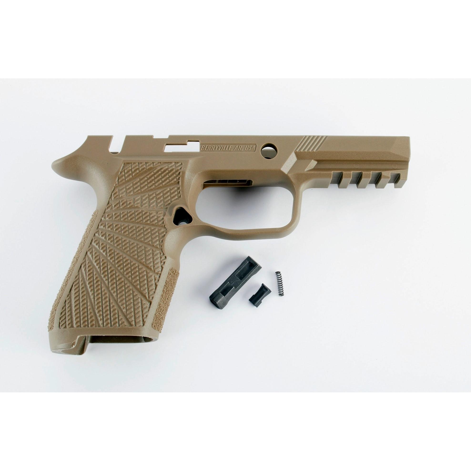 Wilson Combat Grip Module for Sig Sauer P320 Compact Manual Safety Tan - Wilson Combat