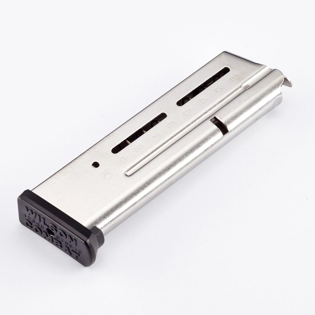 Wilson Combat 1911 Elite Tactical Handgun Magazine .38 Super 10/rd ETM Base Pad Mag - Wilson Combat