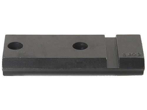 Weaver Grand Slam Steel Top Mount Extension Scope Base - Matte Black - #S402 - Browning BBR FRONT - Weaver