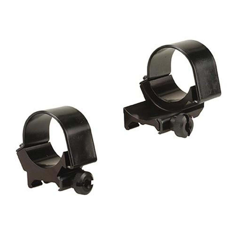 Weaver Detachable Extension Top Mount Aluminum Scope Rings - 30mm Low EXT - Black - Weaver