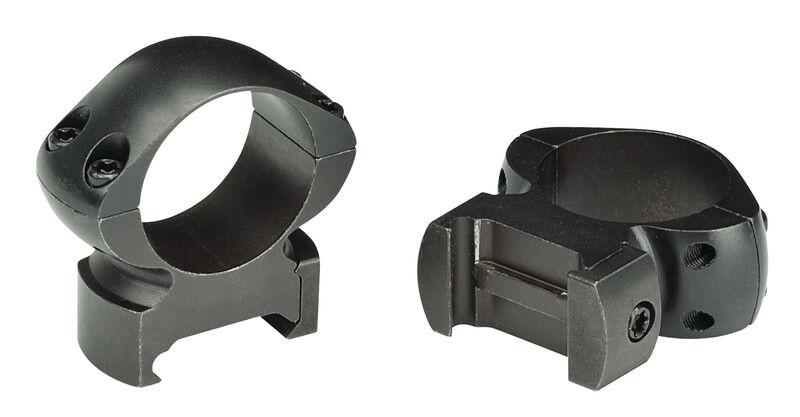 Weaver Grand Slam Steel Top Mount Scope Rings 1" Medium, Black - Weaver