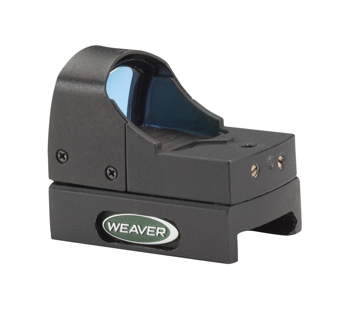 Weaver Micro Red Dot Sight - 1x4 MOA Red Dot - Matte - Weaver